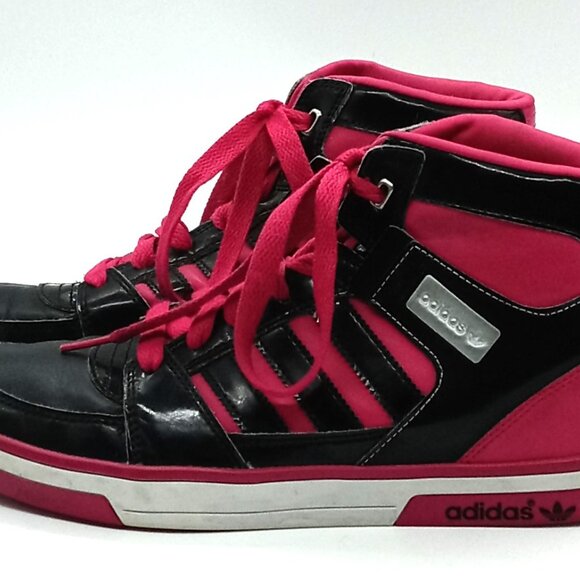 Adidas Sneaker Original Men\'s Sz 7 High Tops Athletic Shoes Red Black EVH 79100 main image 8